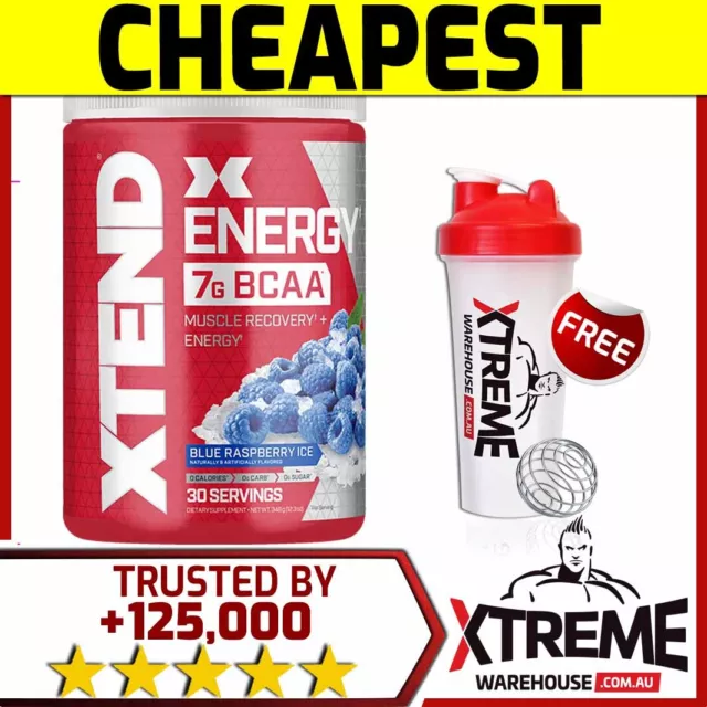 Scivation Xtend Energy 30 Ser   Time Released Caffeine Bcaas#