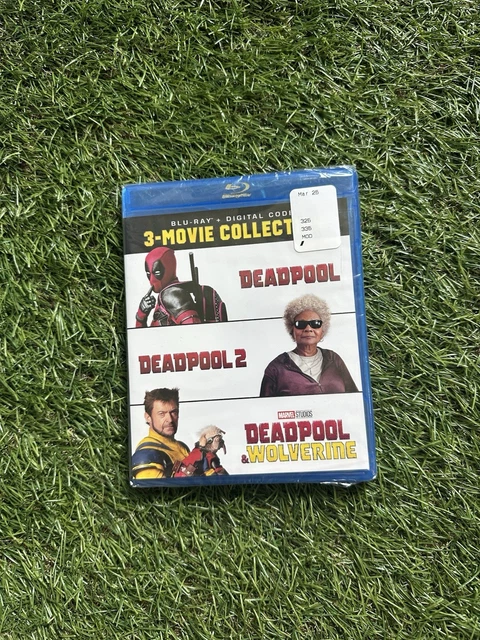 DEADPOOL 3-MOVIE COLLECTION Blu-Ray + Digital Code new sealed $36.95 ...