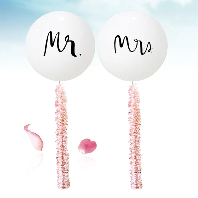 2 pz palloncini da uomo 36 pollici grandi palloncini da matrimonio palloncini bianchi ideali per