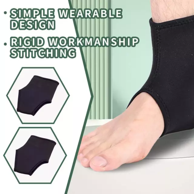 Breathable Ankle Brace Elastic Ankle Support Compression Sleeves for Basket V0J5