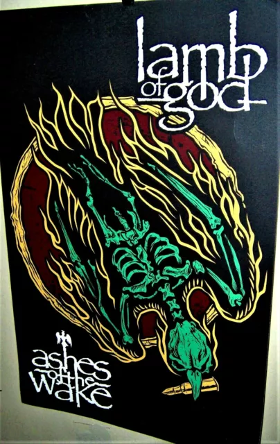 LAMB OF GOD  ASHES OF THE WAKE Poster Very COOL