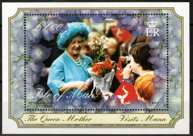 ZAYIX Isle of Man 859 MNH Queen Mother Royalty 010122SM107M