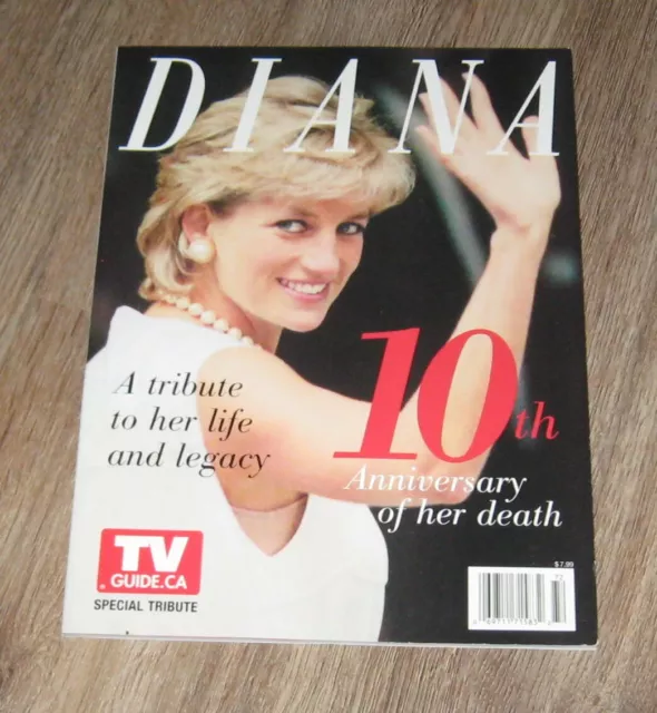PRINCESS DIANA SPECIAL Tribute 10th Anniversary Death TV Guide LIFE ...