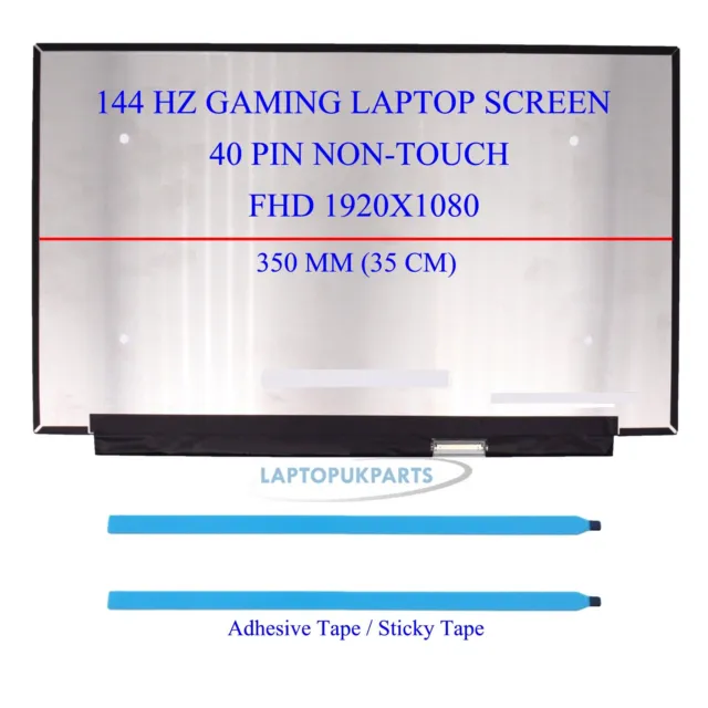 Lenovo 5D10W86614 15.6" IPS LED FHD Screen Display Panel 144HZ 40Pin + Strips