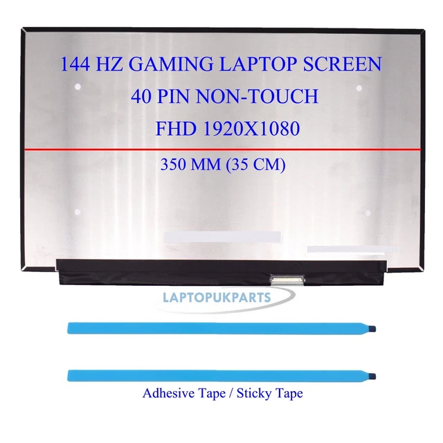 Lenovo 5D10W86614 15.6" IPS LED FHD Screen Display Panel 144HZ 40Pin + Strips