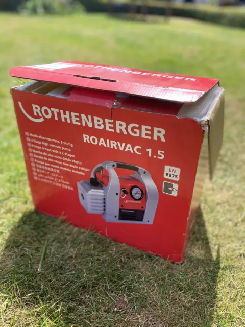 ROTHENBERGER ROAIRVAC 6.0 air conditioning vacuum pump & refco
