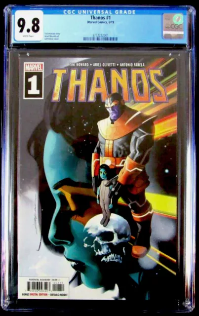 THANOS #15 in NM/MINT CGC 9.8 CGC graded 2016 MARVEL comic with Gamora