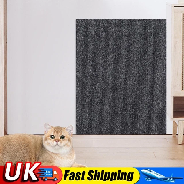 Krabmat 200 Cm X 40 Cm - Klimkattenkrabber - Doe-het-zelf Op Maat Te Snijden Zelfklevende Tapijtmat Kattenmat Krasbescherming Anti Krassen Voor Meubels Bank Deurbescherming