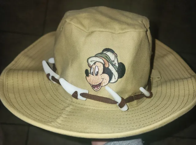 Childrens Mickey Mouse Safari Hat Disney Parks Animal Kingdom