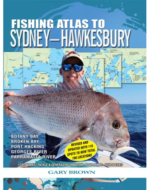 NEW AFN Fishing Atlas Guide to Sydney - Hawkesbury By Gary Brown Paperback