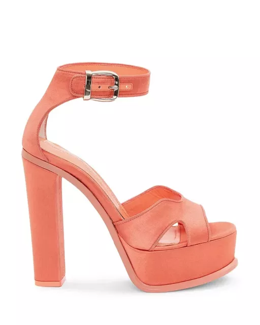 Alexander McQUEEN Ankle Strap Platform Sandals MSRP $1090 Size 37 # M1 224 Blm