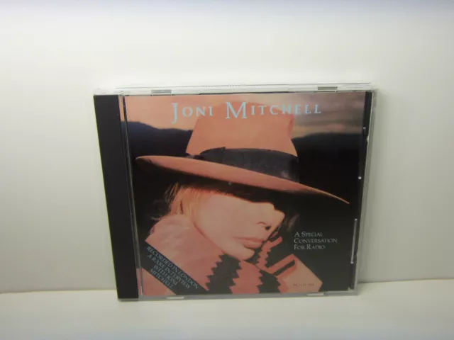 Promo Cd Joni Mitchell "A Special Conversation With Radio"  Rare Interview  1988