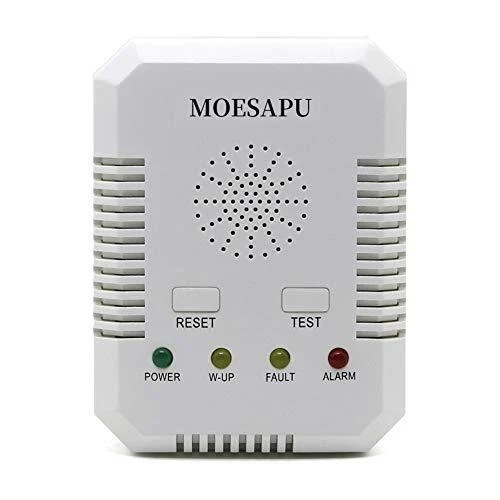 Plug-in Carbon Monoxide Detector and Natural Gas Detector Alarm with Line Com...