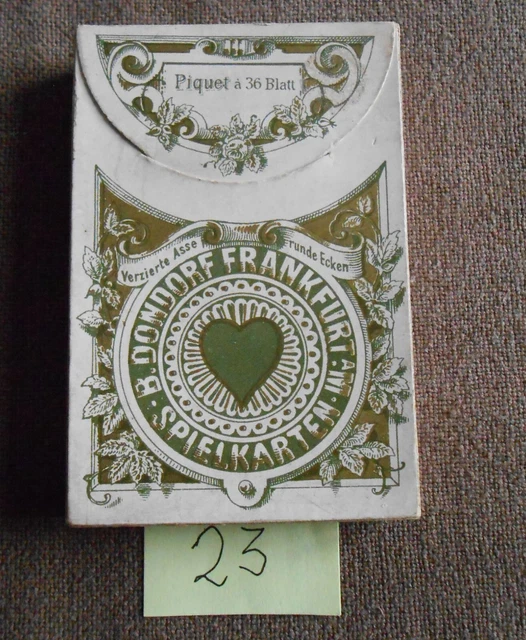 MINI JEU DE 32 cartes ancien petit t b état superbe 7,1cm par 4,3cm