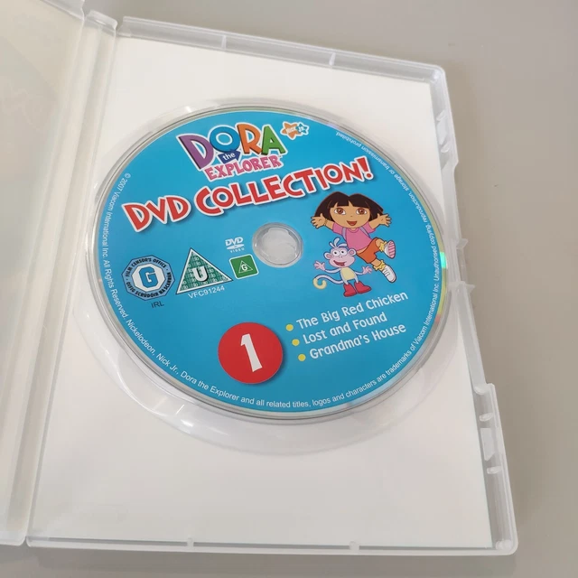 DORA DVD 1 The Explorer with boots Dora Márquez (voiced by Diana