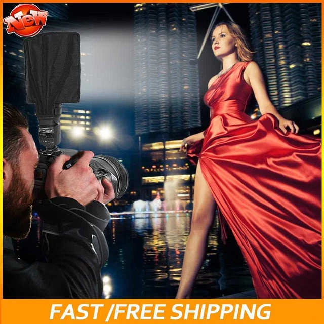 Nuevo Reflector de Flash Plegable Softbox Difusor Speedlite Fotografía Reflectores