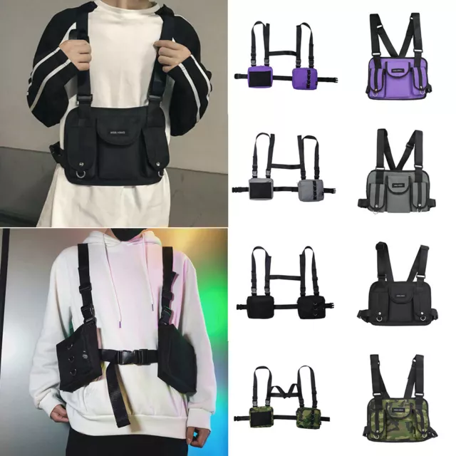 WYNEX Recon Kit Bag Pack de Poitrine Tactique Sac de Veste Molle Sacs  Pochett