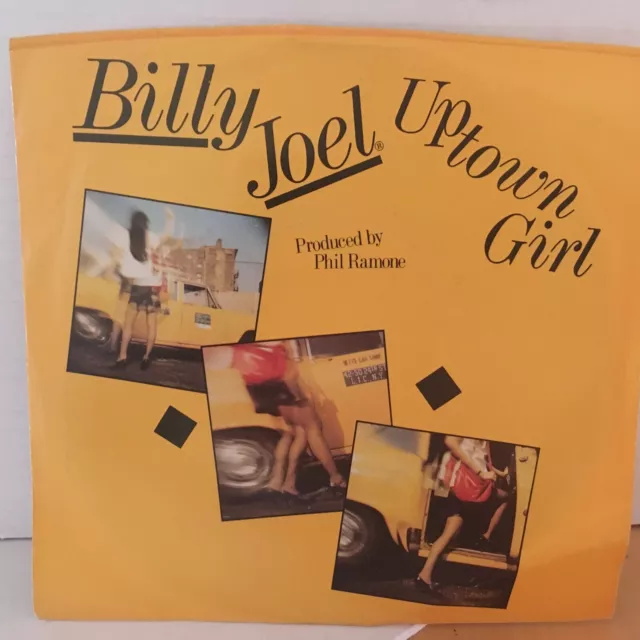 Billy Joel 7"  Single  ,Uptown Girl  /   Careless  Talk