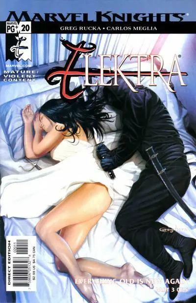 Elektra #20 Volume 2 Marvel Comics March Mar 2003 (VFNM)