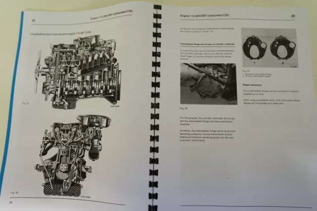 Mercedes Benz W126 Introduction into Service  Manual 2