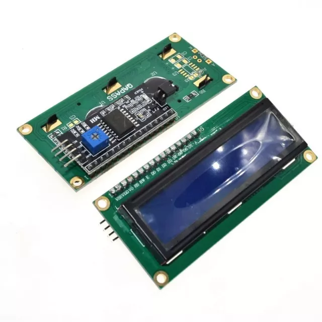 1Pc IIC/I2C/TWI/SP​I Serial Interface1602 16X2 Character LCD Module Display Blue