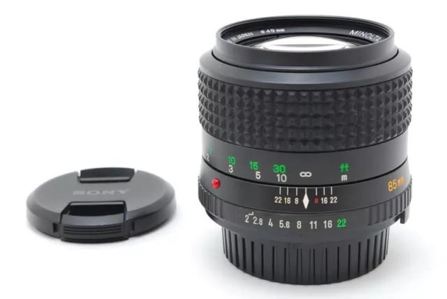 販売特売中 ミノルタ MD ROKKOR 85mm f/2 Portrait 3726 paygration.com