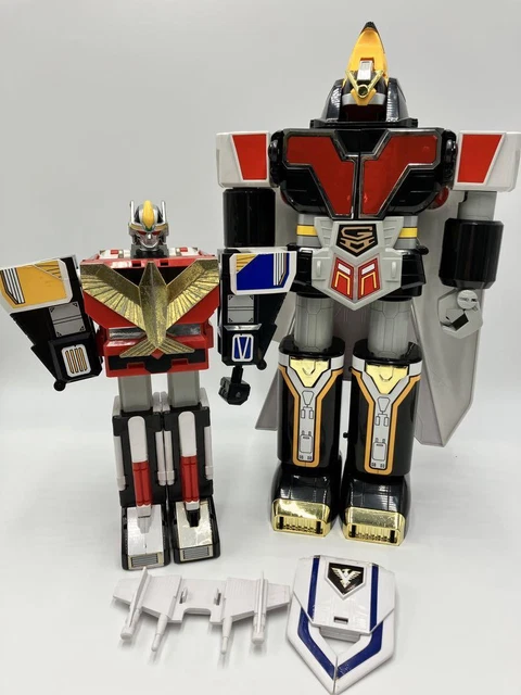 Garuda Power Rangers POWER RANGERS CHOJIN Sentai Jetman DX Jet Icarus Garuda Megazord Set ...