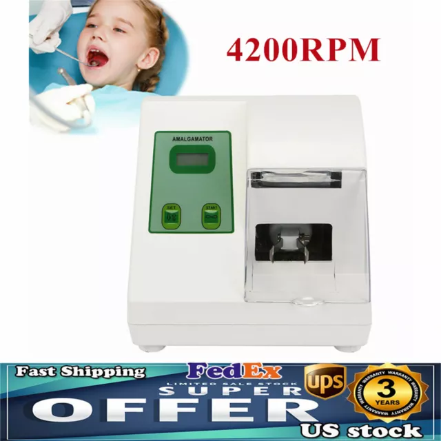 Amalgamator G5 Dental Digital Capsule Mixer, HL-AH Blender Mixer Amalgam AC 110V