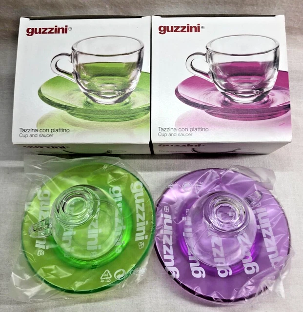 Tazzina Venice Guzzini Tazza con Piattino Caffè Liquore 11 cl