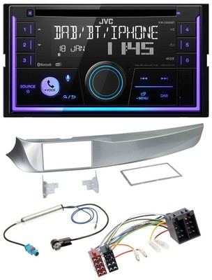 KENWOOD DAB USB Bluetooth 2din mp3 AUTORADIO PER SEAT ALTEA TOLEDO ALTEA XL Nero 