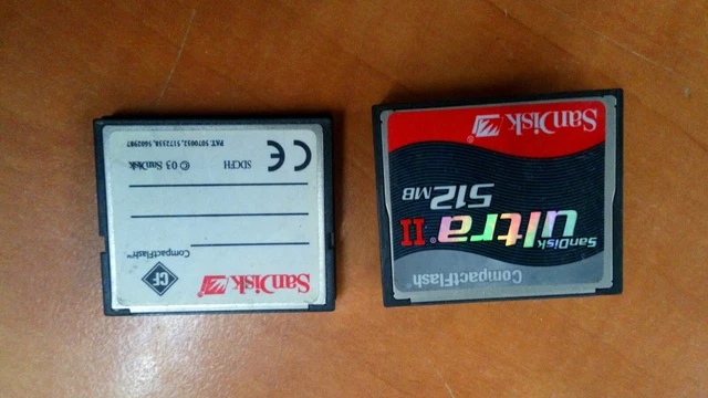 SanDisk Ultra II Compact Flash Carte 512Mb