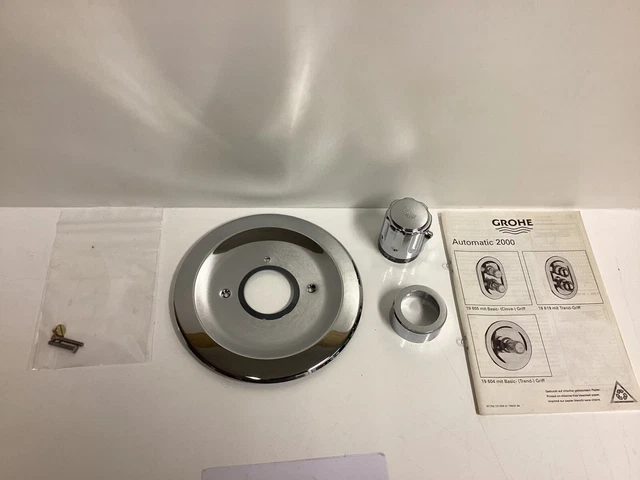 Grohe Euphoria système de douche, ø180mm, avec mitigeur thermostatique, montage mural, chromé: 27296001