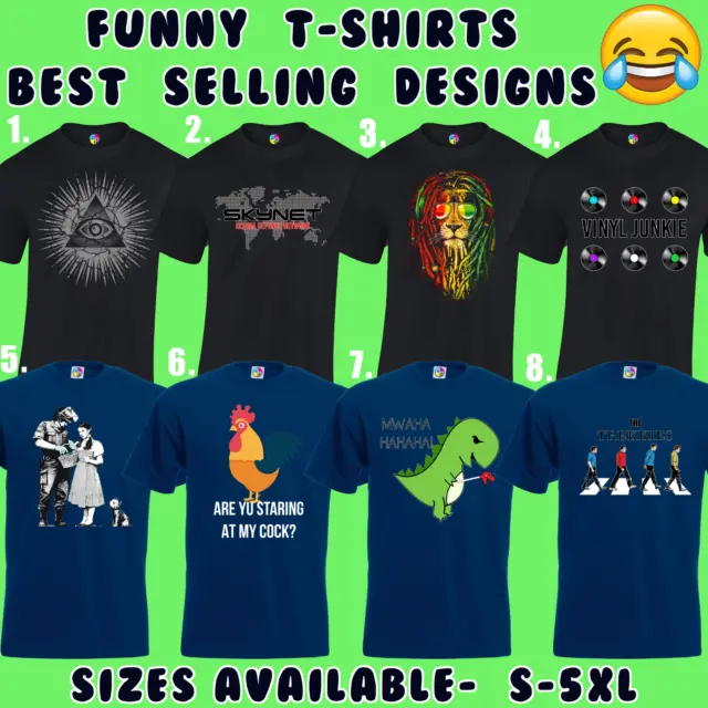 Funny T Shirts Mens T-Shirt Top Joke Novelty Tee Rude Design Gift S - 5Xl (Md53)