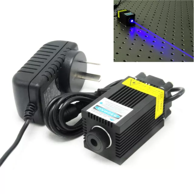 450nm 1W Blue Laser Engraving 1000mW Focusable Dot Diode Module Carving Burning