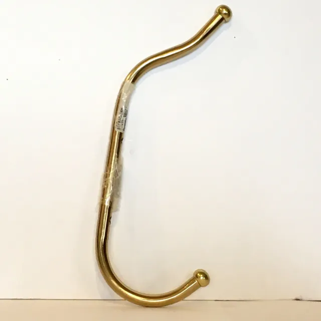 Brass Single/double Hook Wall Hanger, Clothes, Hat, Coat, Hall, with screws, NEW