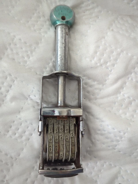 Vintage Garvey Store Supreme Price Marker S-169A Stamp Stamper