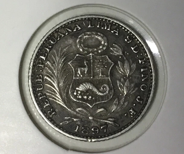 1897 Republica:peruana Lima 9 Defino J.f.