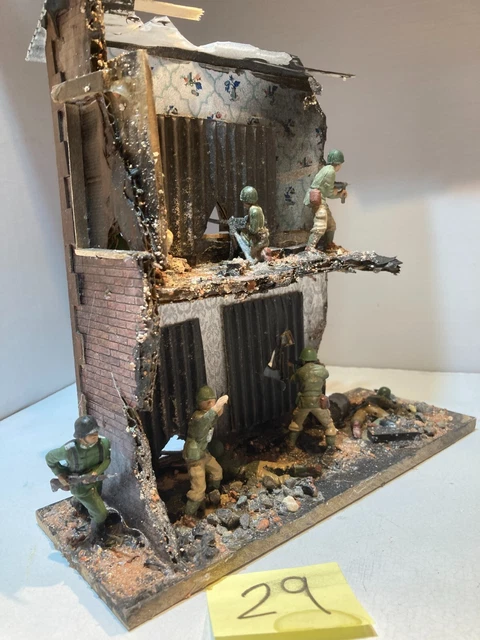 ww2-hand-made-1-32-scale-diorama-american-troops-in-a-ruin-14-99