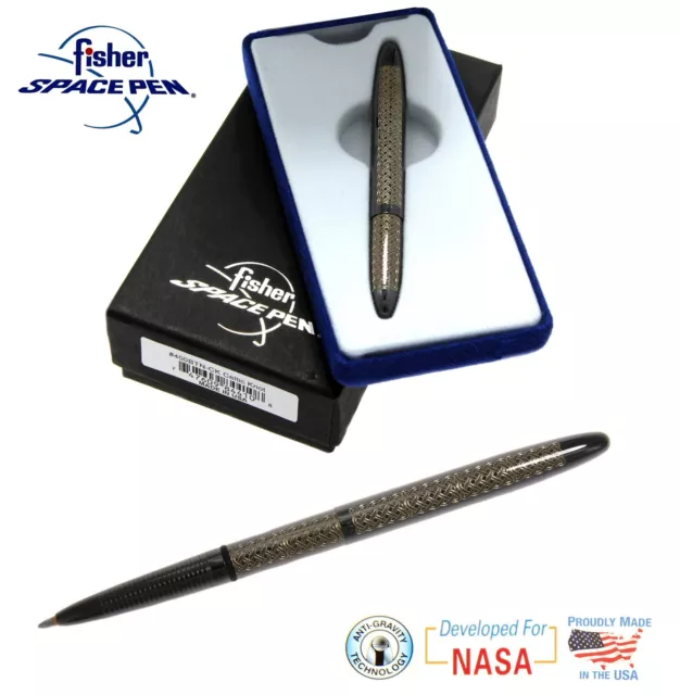 Fisher Space Pen Bullet Black Titanium Nitride 400BTN