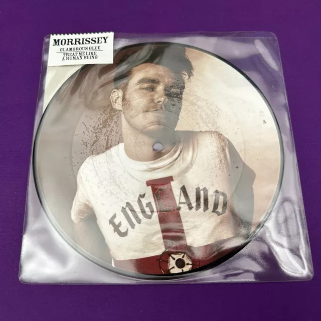 MORRISSEY Glamorous Glue 2011 UK 7" single vinyl picture disc