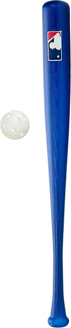 Franklin Sports Plastic Baseball Bat + Ball Set - MLB Kids Plastic Bats NEW