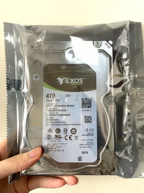 Festplatte Seagate 4 Tb ST4000NM0035 128Mb Cache 7200Rpm Sata III 3,5" Zoll