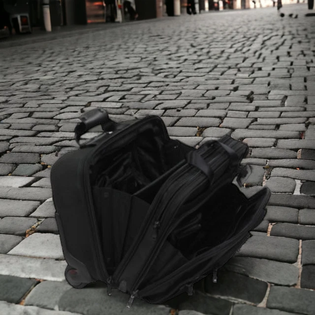 NWT_Tumi Alpha Deluxe 2 Wheeled Briefcase w Laptop Case 26127DH Carry On Luggage 3