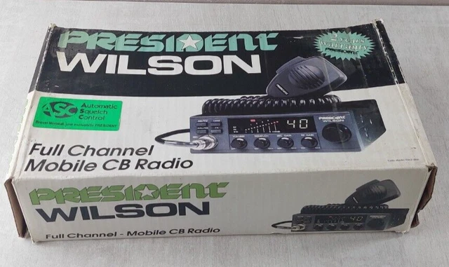Radio CB President Wilson – Station De Base Vintage – Non Testée
