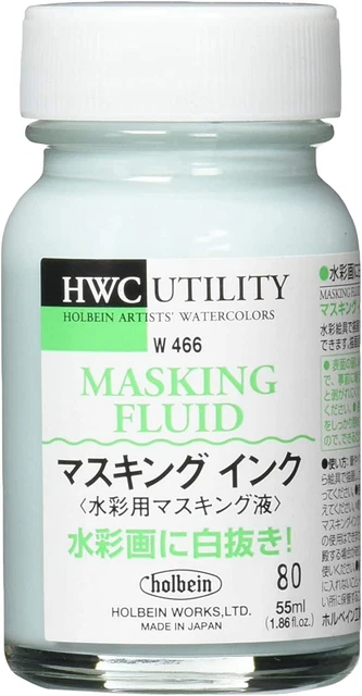 Fluido de enmascaramiento de acuarela Holbein para artistas, 55 ml