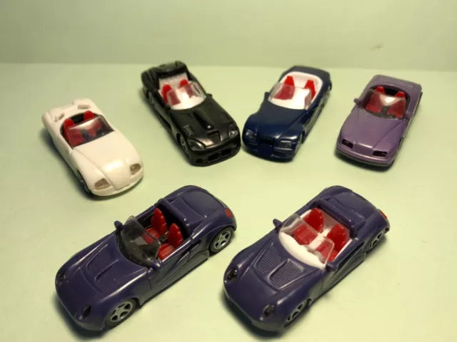 L2  :  6 KINDER Allemand 1997  -  VOITURES  ROADSTER