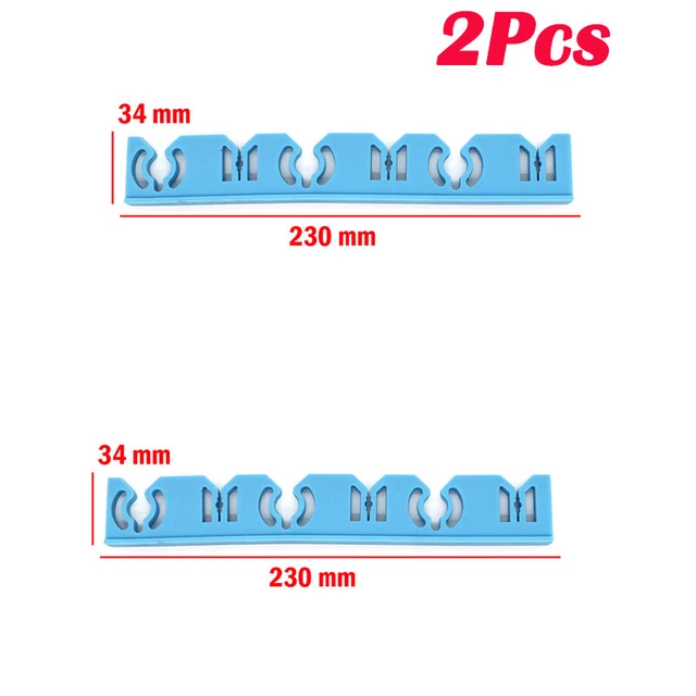 2Pcs Silicone Detachale Slot Holder Sterilization Tray Surgery Disinfection Box