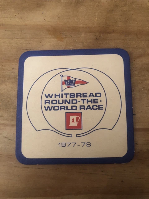 Whitbread Round The World Race 1977-78 Beer Mat Crossword On Reverse