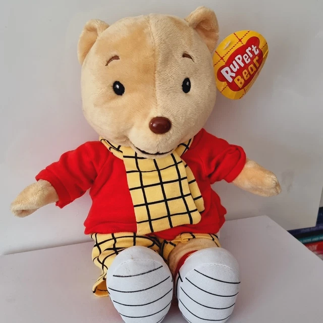 NEW*RUPERT THE BEAR Soft Toy Plush New with tags 2007 Baby Soft bear £