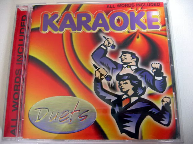 Karaoke Song Sing Along Audio CD with Printed Lyrics DUETS Beauty & Beast etc#a